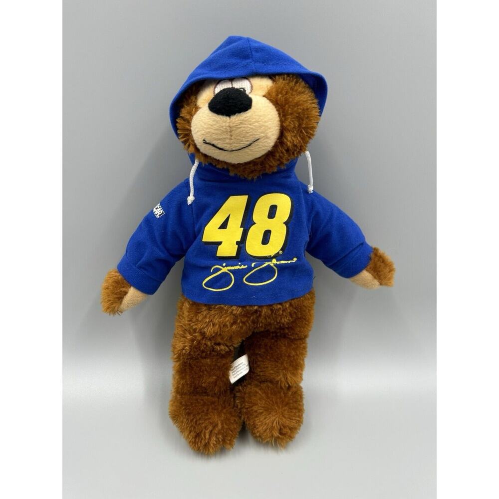Nascar Jimmie Johnson‎ #48 Teddy Bear Plush Toy Factory 13” Stuffed Animal